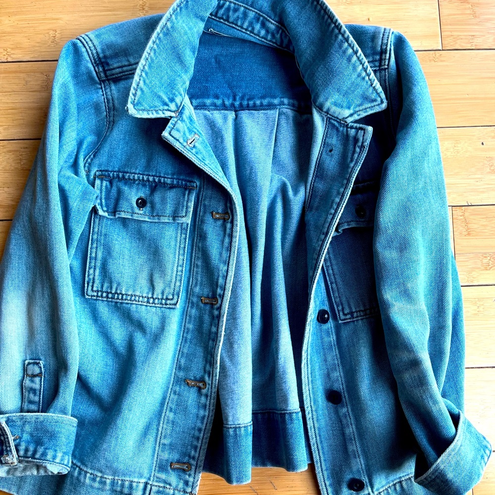 Madewell denim work jacket